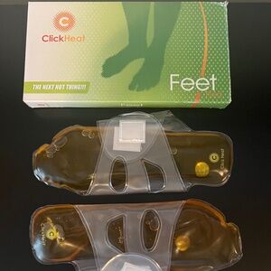 Click Heat Feet Reusable Warm Gel Pack for Foot for achy & cold feet